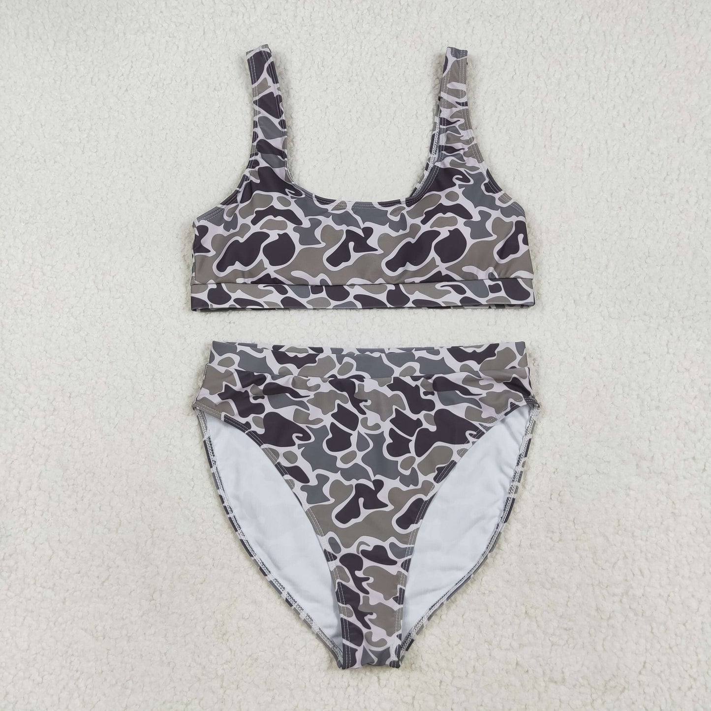 S0572 camo  adult swimwear 202507  RTS