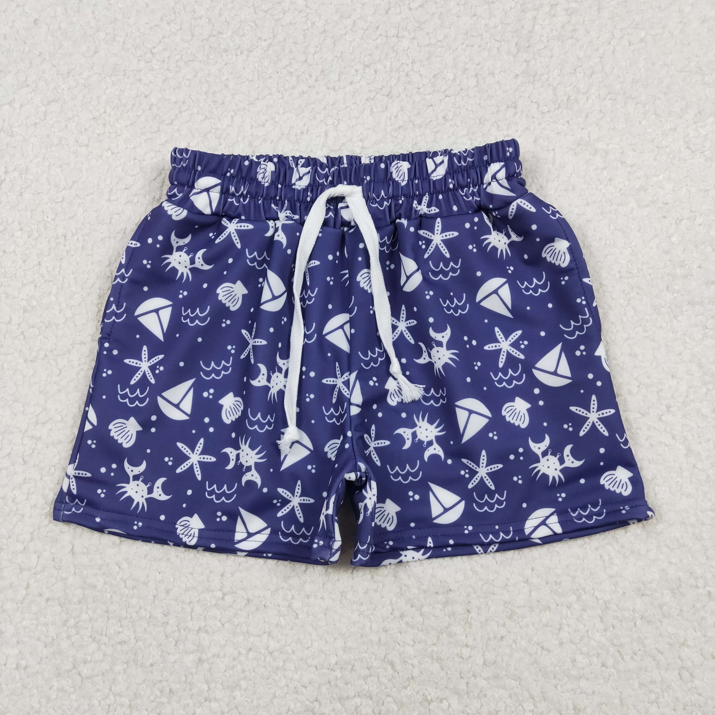 S0587 western shell star boy swimming trunks shorts 202512 RTS