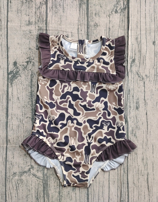 S0597 camo GIRL swimwear 202511 preorder