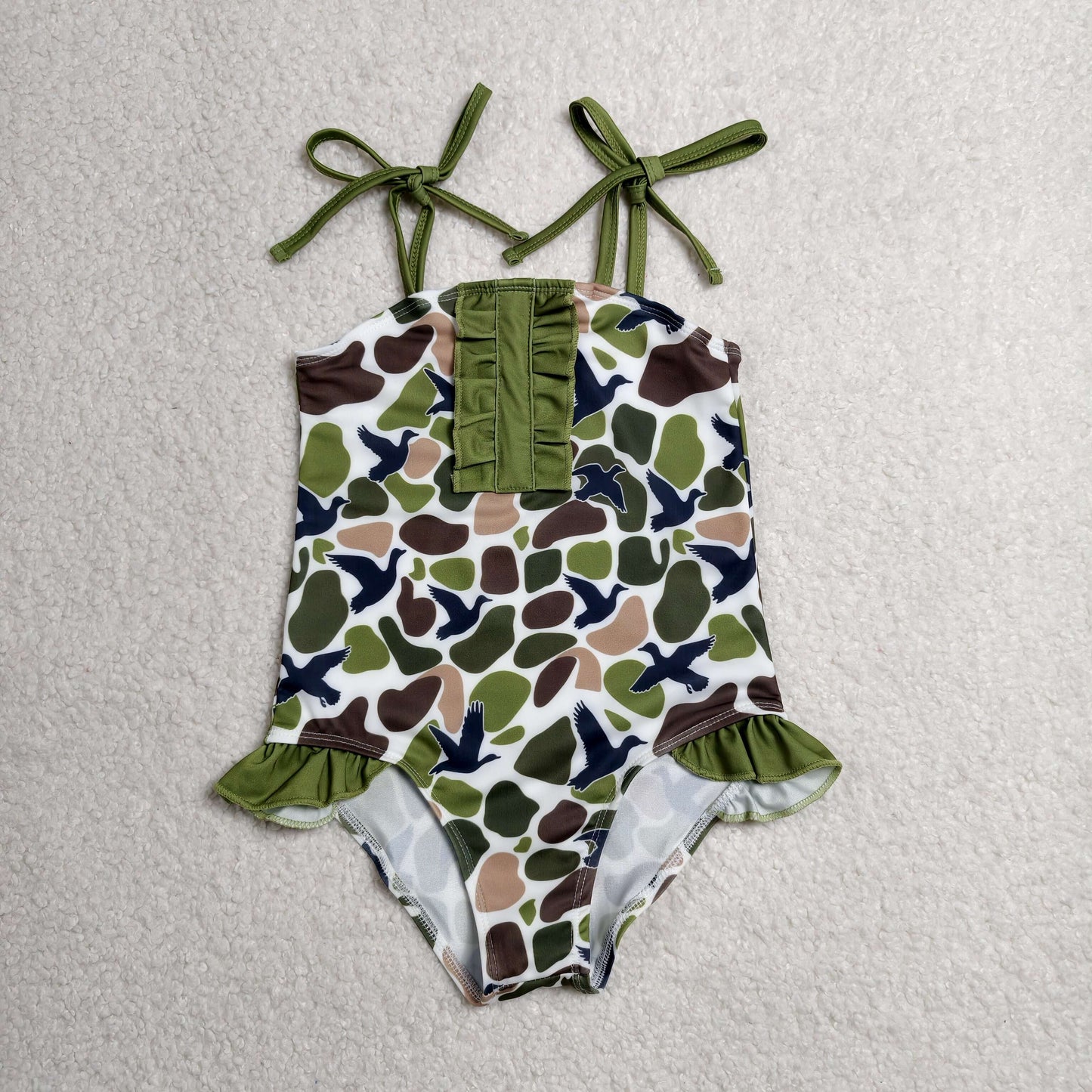S0744 CAMO DUCK GIRL swimwear 202607 RTS