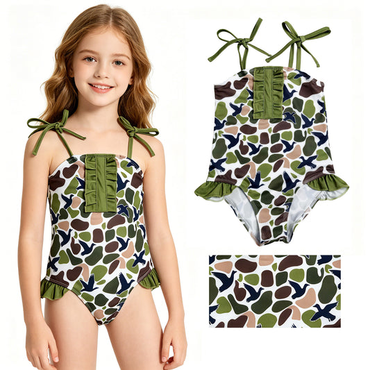 S0744 CAMO DUCK GIRL swimwear 202607 RTS
