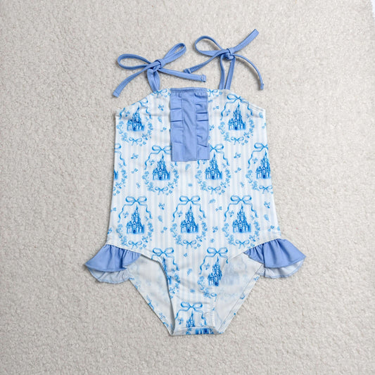 S0753  Castle GIRL swimwear 202607 RTS
