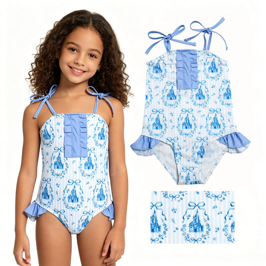S0753  Castle GIRL swimwear 202607 RTS