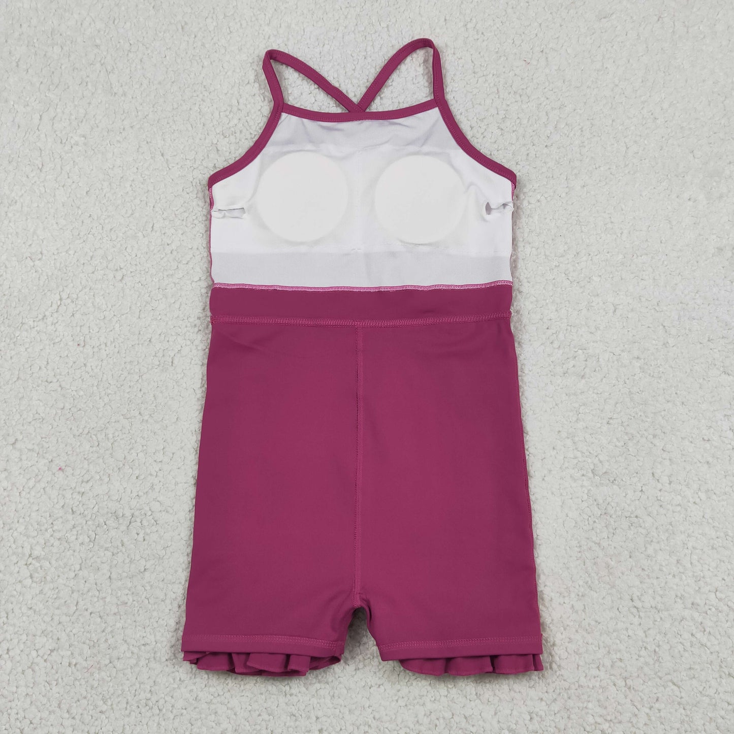 S0778  YOGA hot PINK GIRL DRESS 202607  RTS