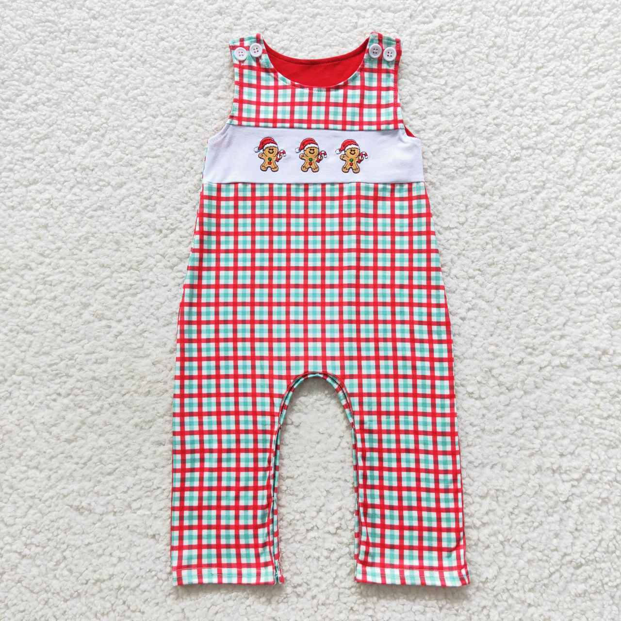 SR0406 embroidery gingersnap short sleeve children girl boy romper 20230807 RTS