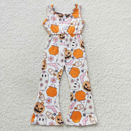 SR0410 Halloween short sleeve girl jumpsuit overall 20230807 RTS