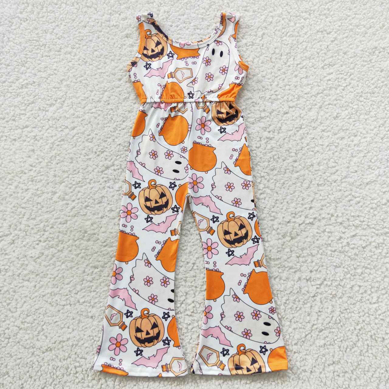 SR0410 Halloween short sleeve girl jumpsuit overall 20230807 RTS