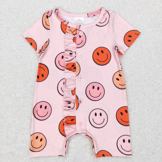 SR0524 RTS western smile bubble romper 20231121