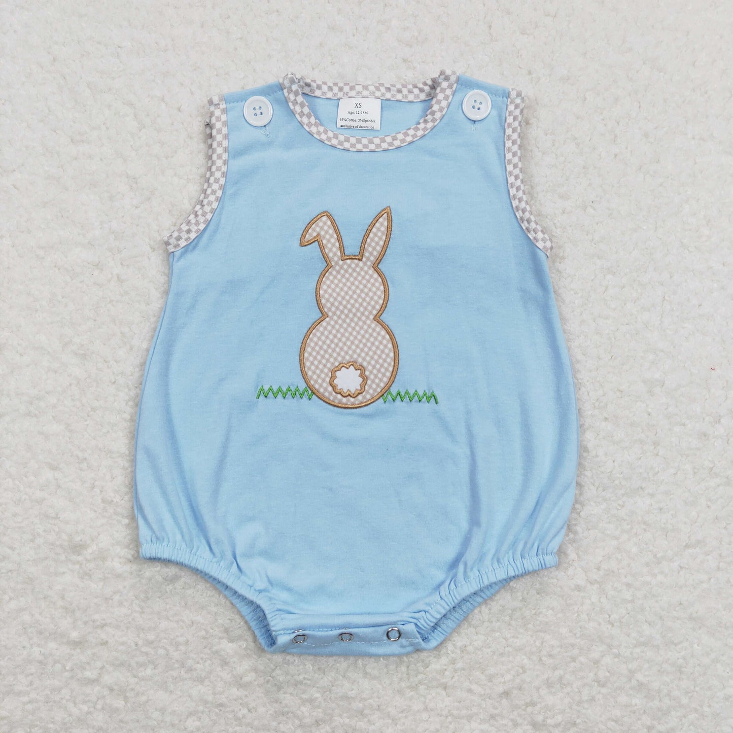 SR0541 RTS Easter Embroidery BOY romper 202401