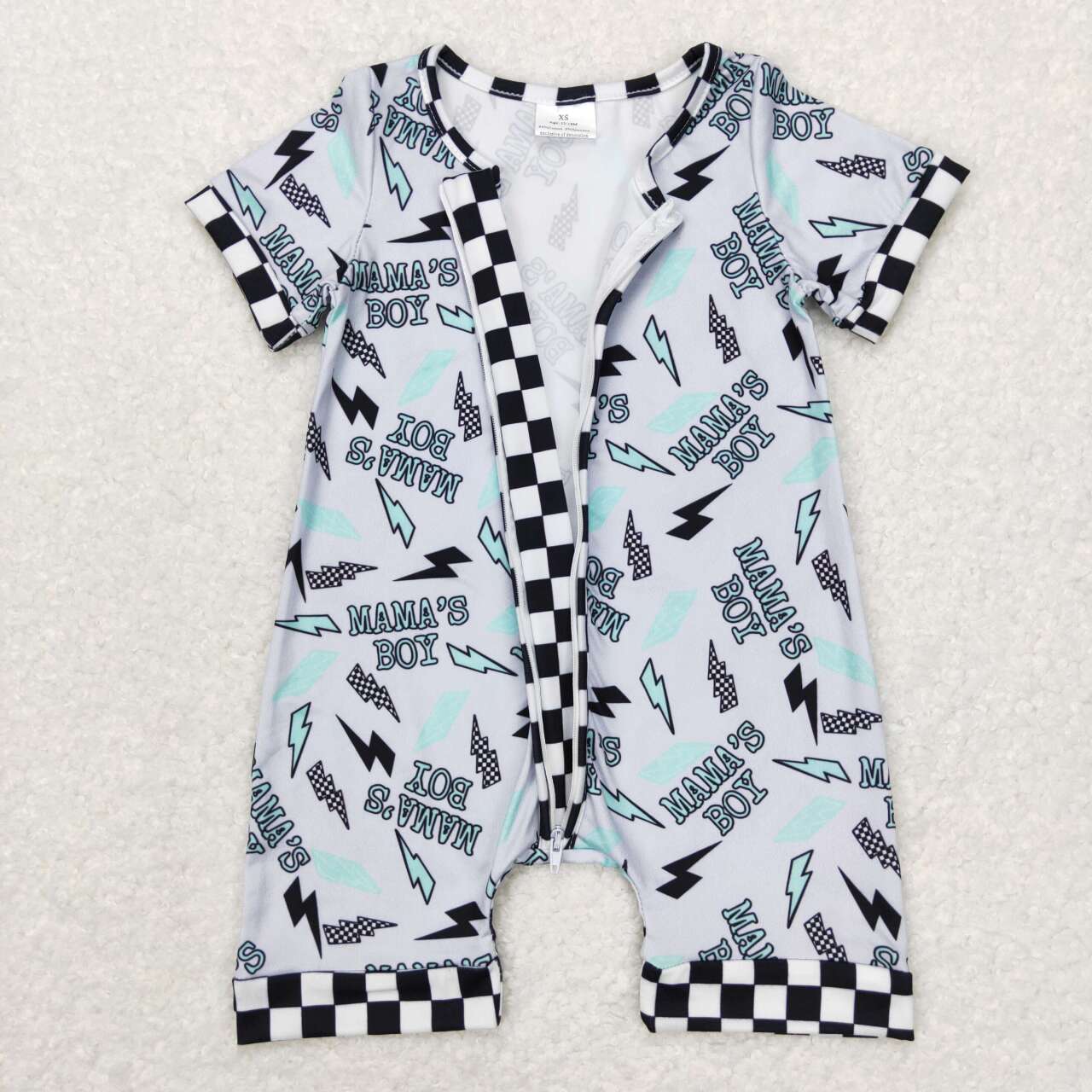 SR0563 RTS western mamas boy bubble romper 20231114