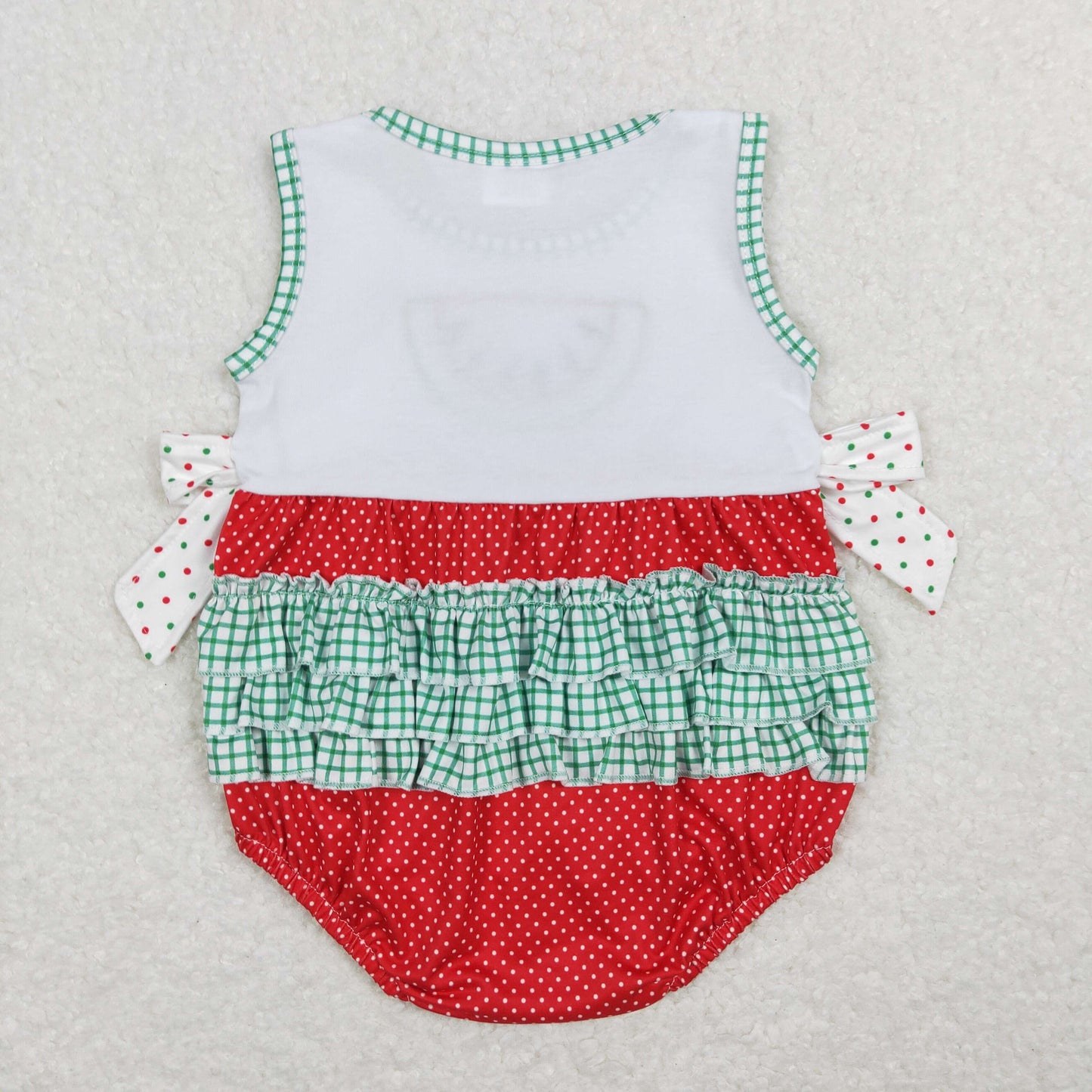 SR0593 RTS watermelon girl bubble romper 202312 embroidered