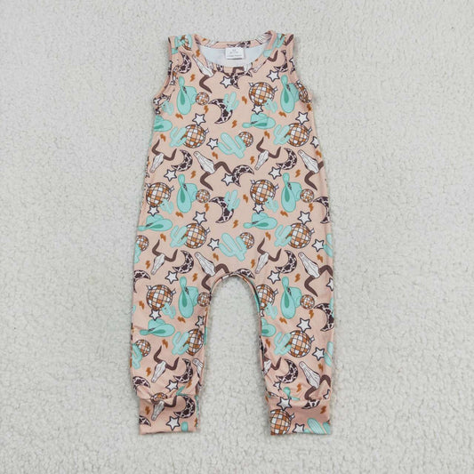 SR0626 cow boy romper 202406 RTS