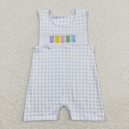 SR0691 Embroidery Easter boy girl romper RTS 202403