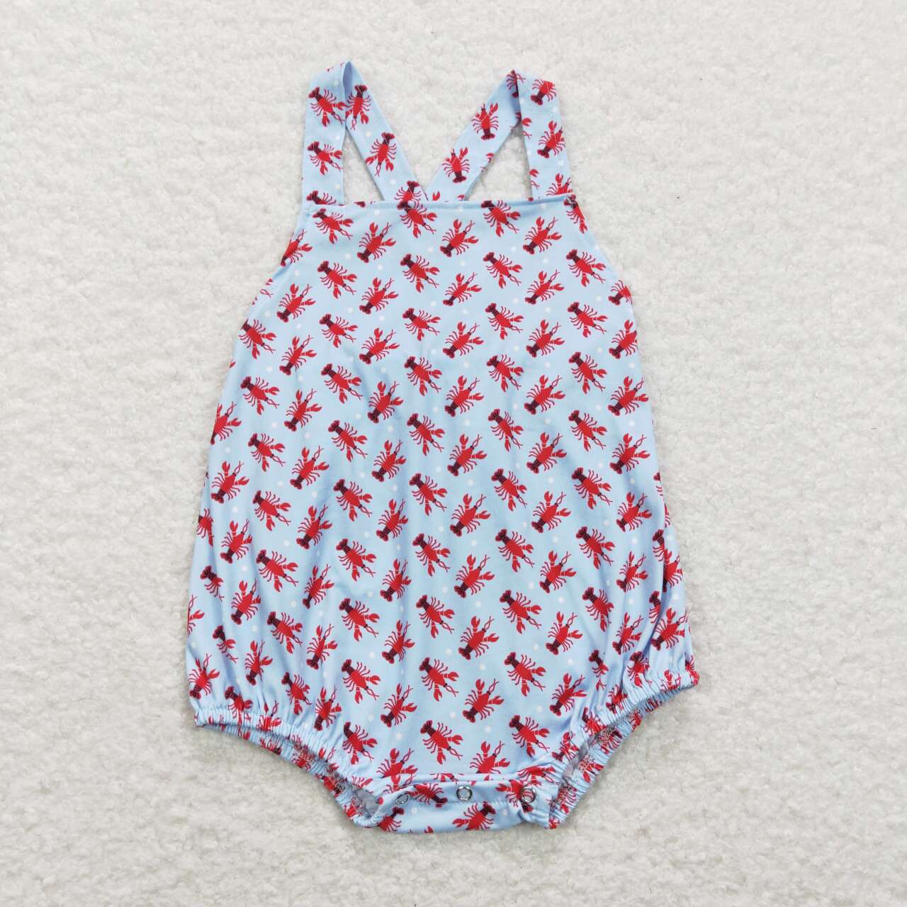 SR0746 western crab fish  boy shorts romper rts 202401