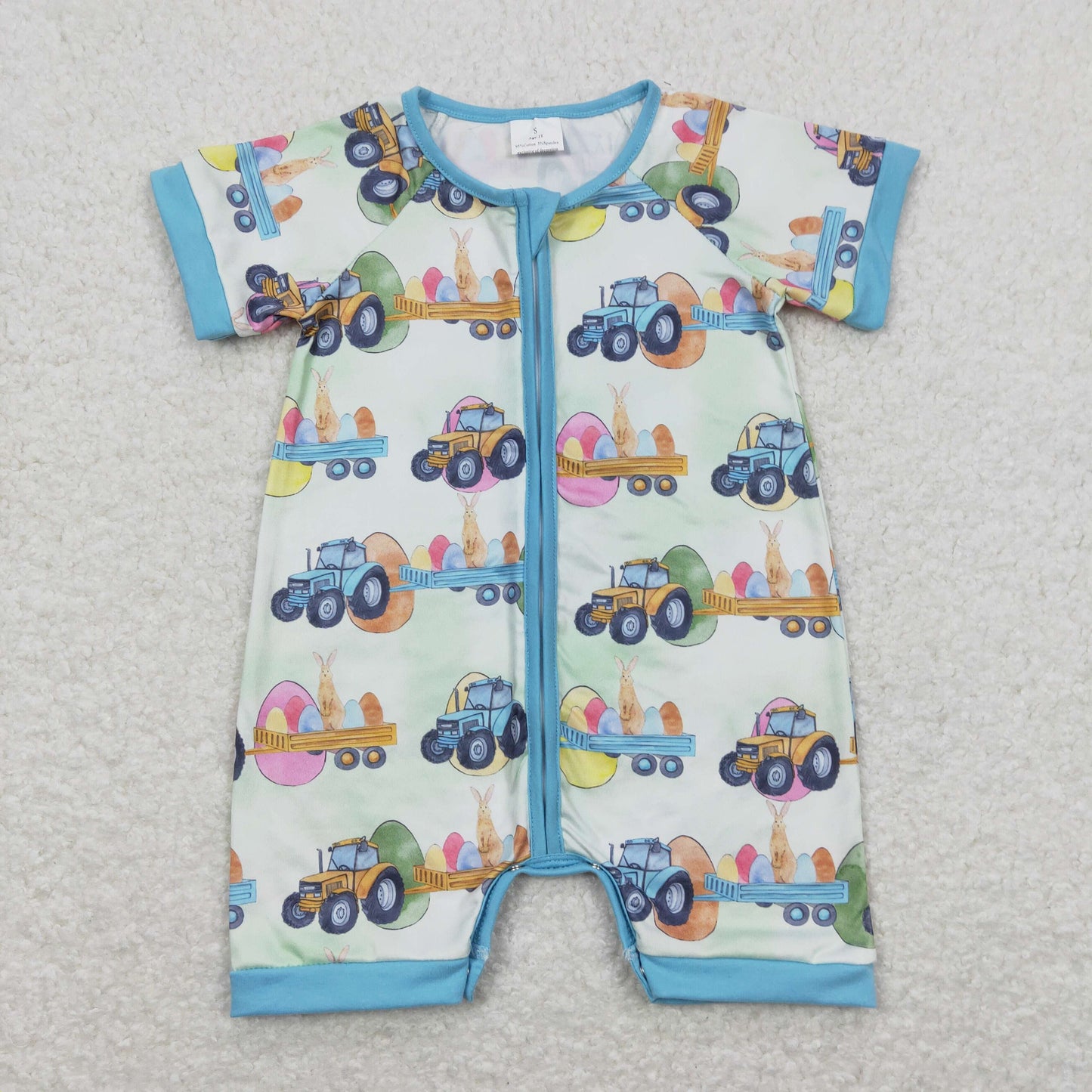 SR0883 Easter girl romper 202403 rts