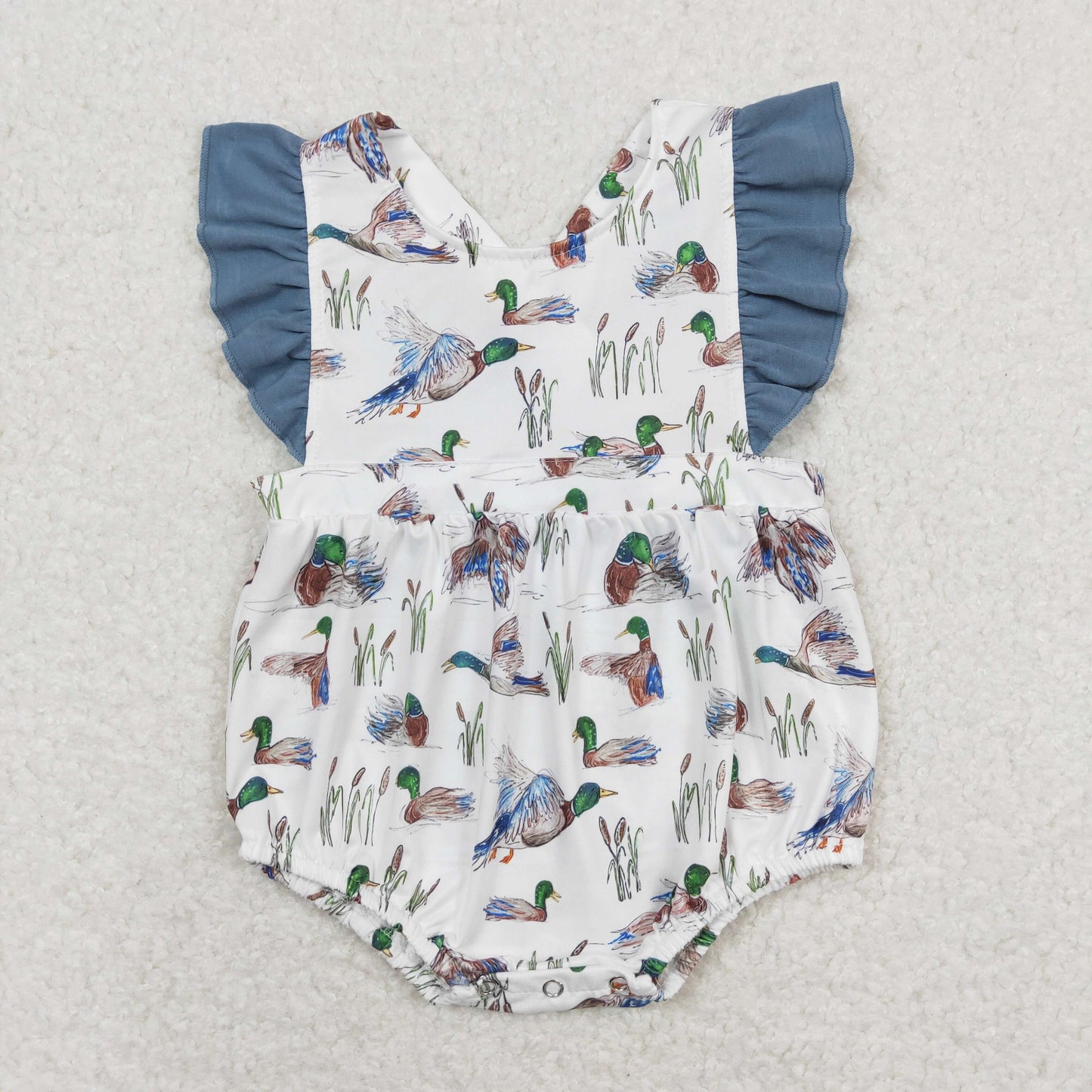 SR0893 RTS duck girl romper 202403