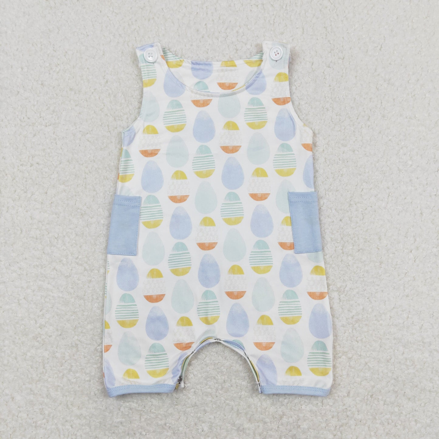 SR0901 rts Easter boy romper 202402