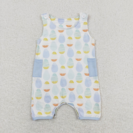 SR0901 rts Easter boy romper 202402