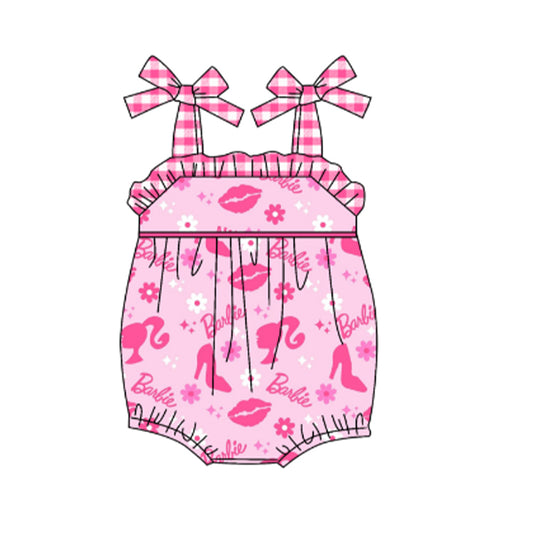 SR0928 girl barbie romper preorder