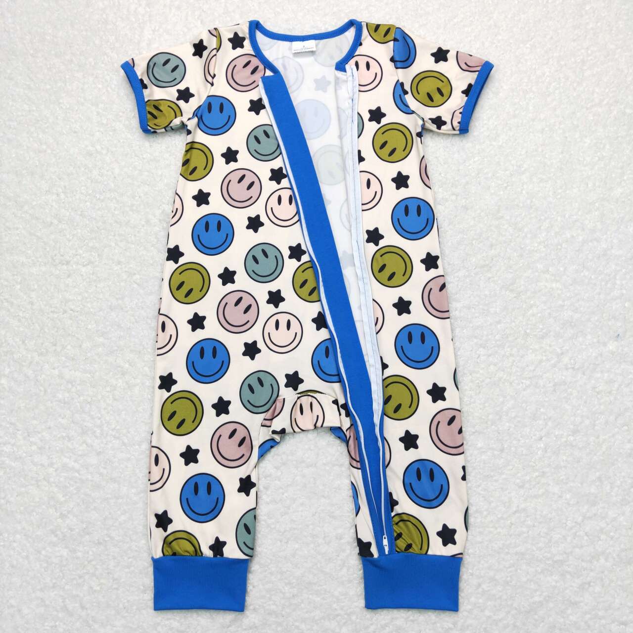 SR0944  blue smile romper 202403 rts