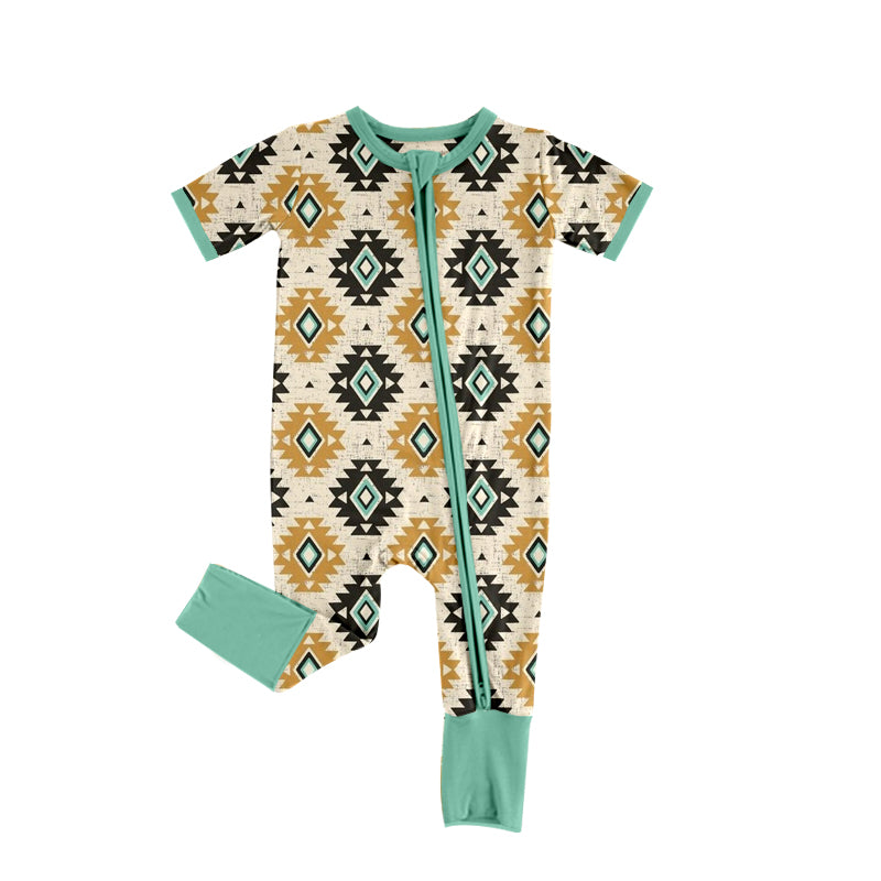 SR0953 western boy romper 202401 preorder