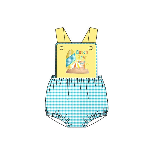 SR0955 western beach boy romper 202401 preorder