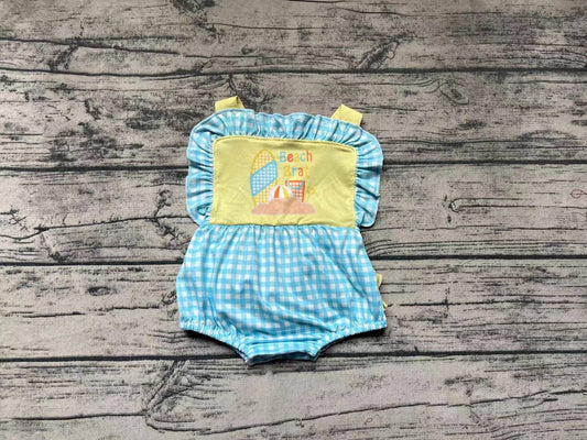 SR0956 western beach girl romper 202404 preorder