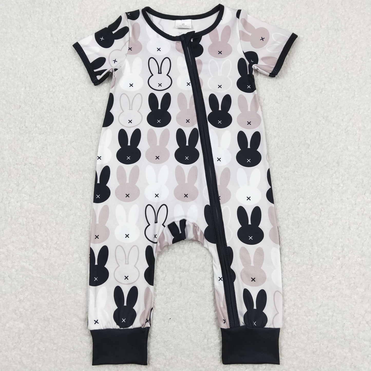 SR1012 easter bunny boy romper  202403