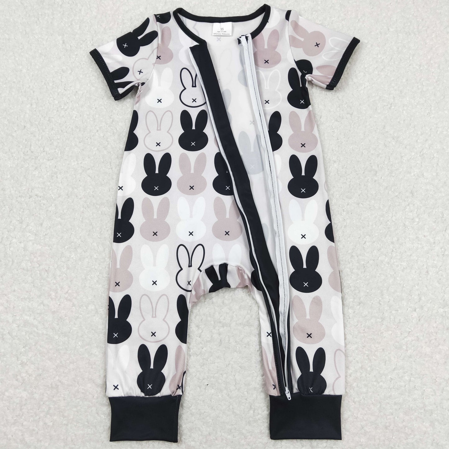 SR1012 easter bunny boy romper  202403