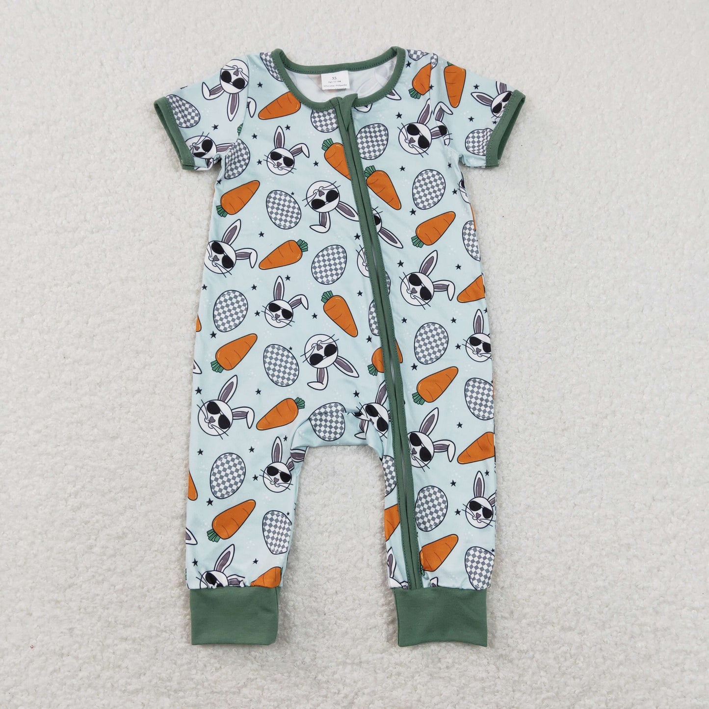 SR1014 easter bunny boy romper RTS 202401