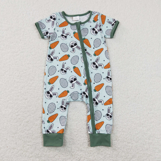 SR1014 easter bunny boy romper RTS 202401