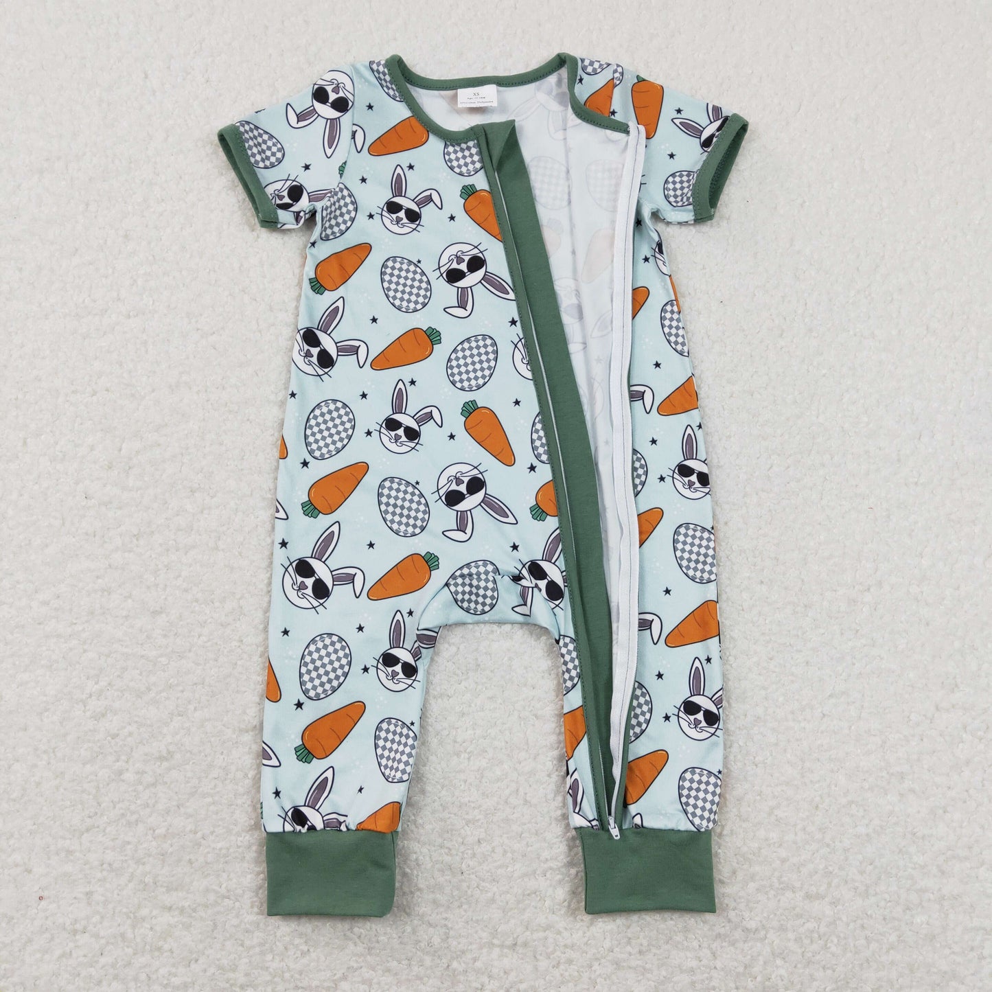 SR1014 easter bunny boy romper RTS 202401