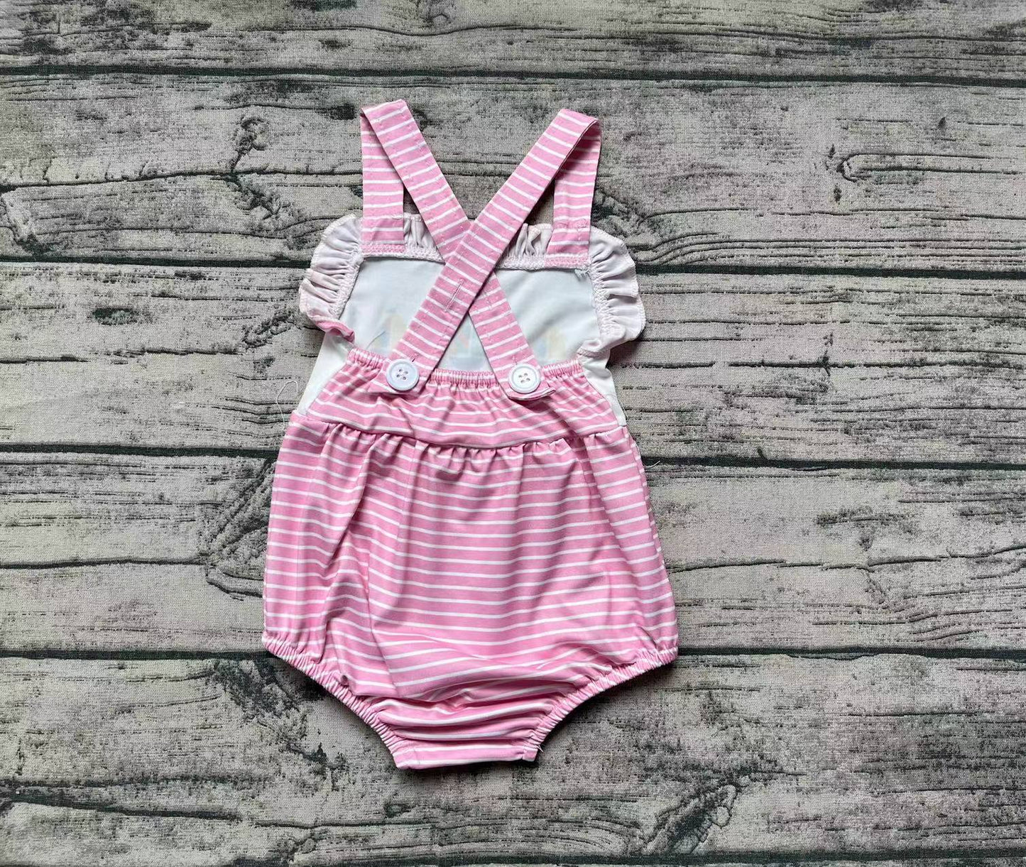 SR1058  sailboat girl romper 202405 preorder