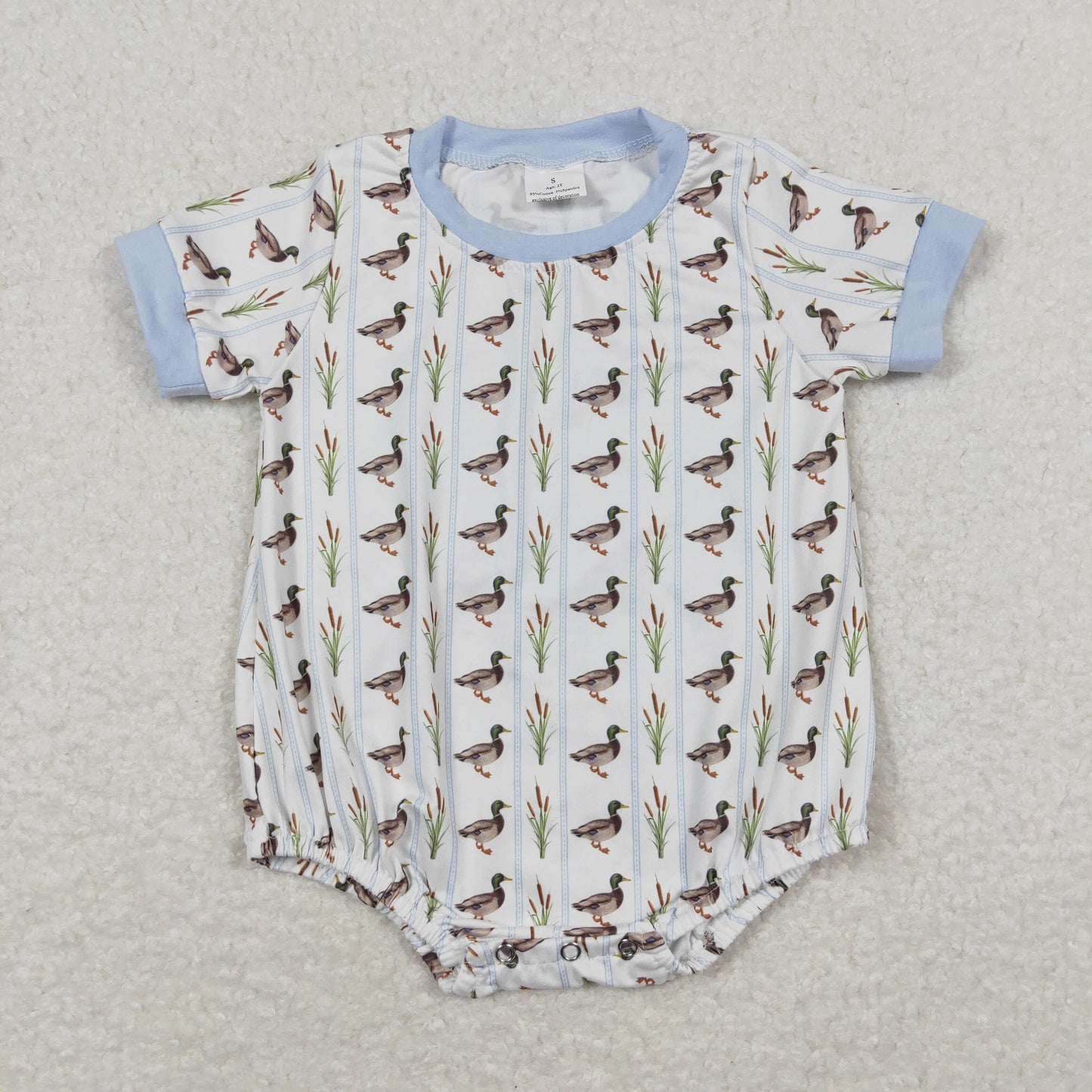 SR1067 duck girl romper 202403 RTS