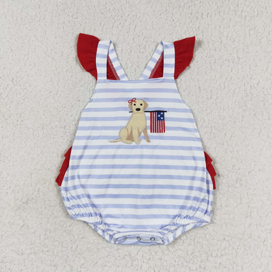 SR1081  Embroidery  dog July 4th girl turtle 202405 rts