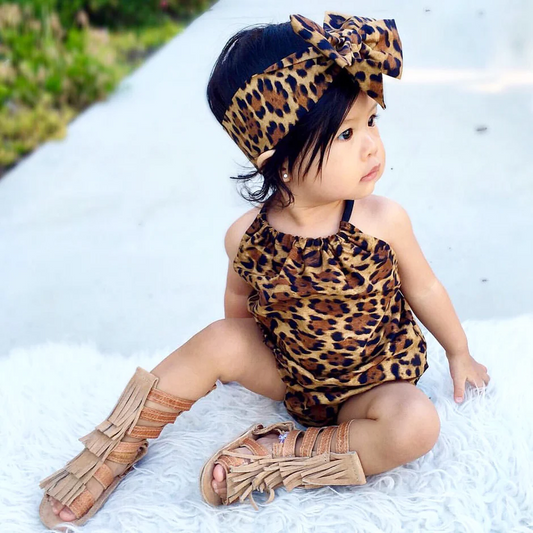 SR1089 preorder leopard flower girl romper 202402