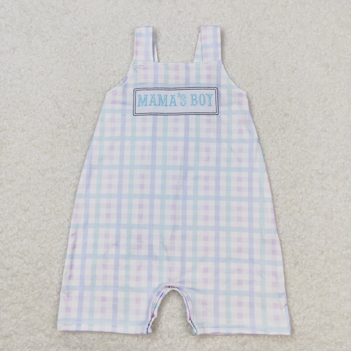 SR1092  mama's  boy romper 202404 RTS