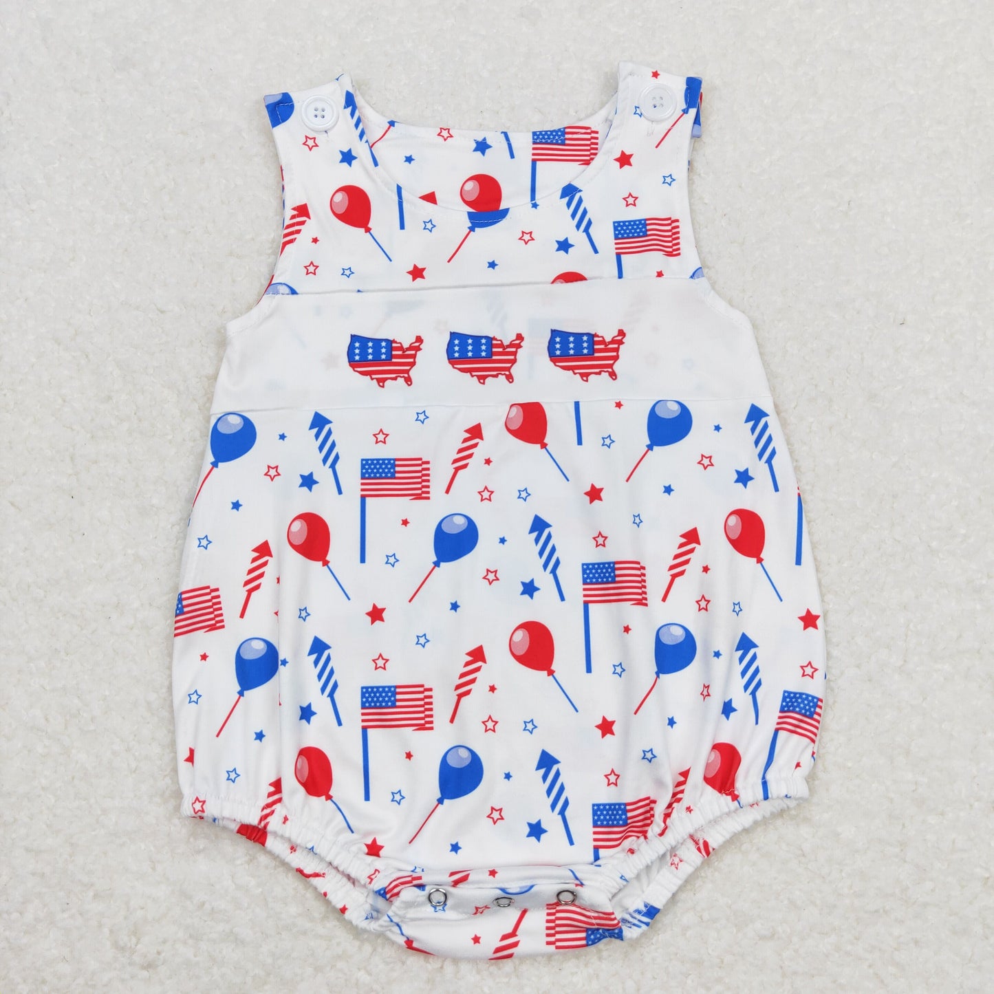 SR1105 July 4th boy romper 202404RTS