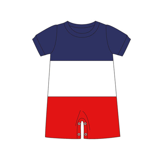 SR1125 4th July boy romper 202402 preorder