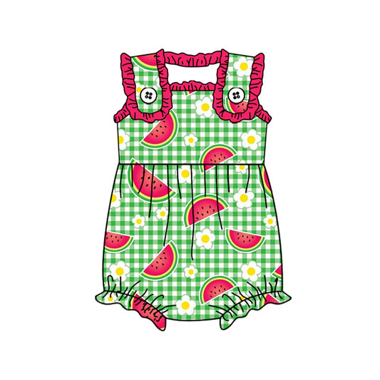 SR1144 western colorful girl romper 202402 preorder