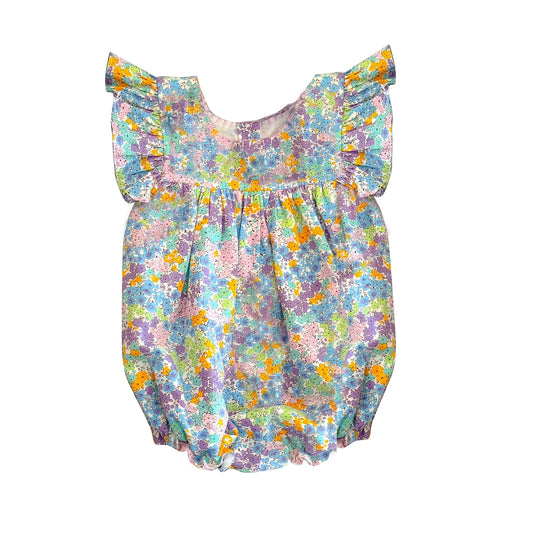 SR1145 western flowers girl romper 202402 preorder