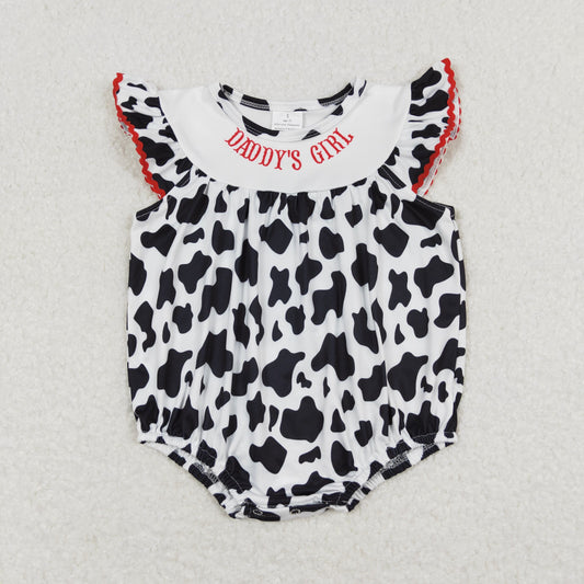 SR1146 western daddy's cow girl romper 202404 RTS