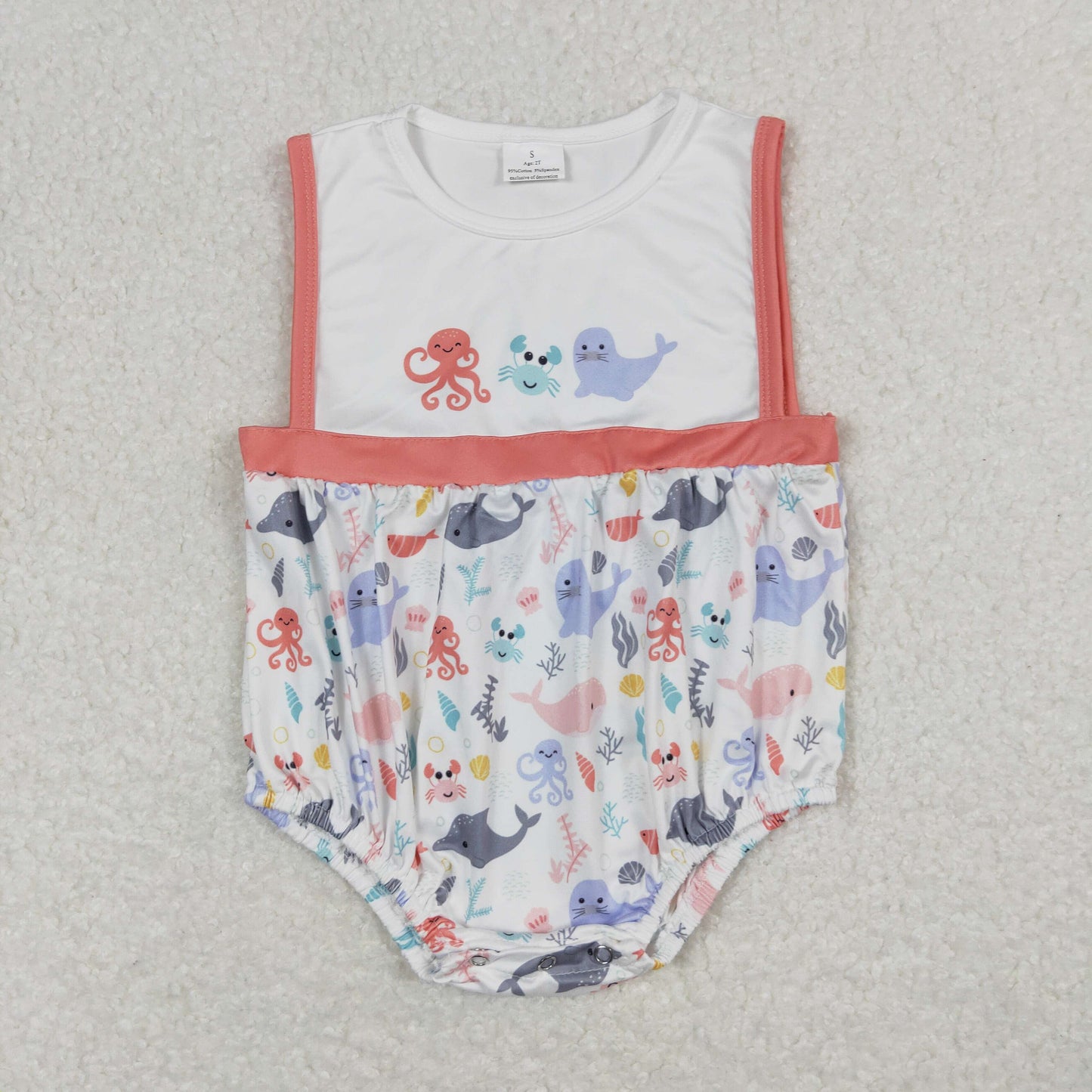 SR1188 western cray fish girl romper 202403 RTS