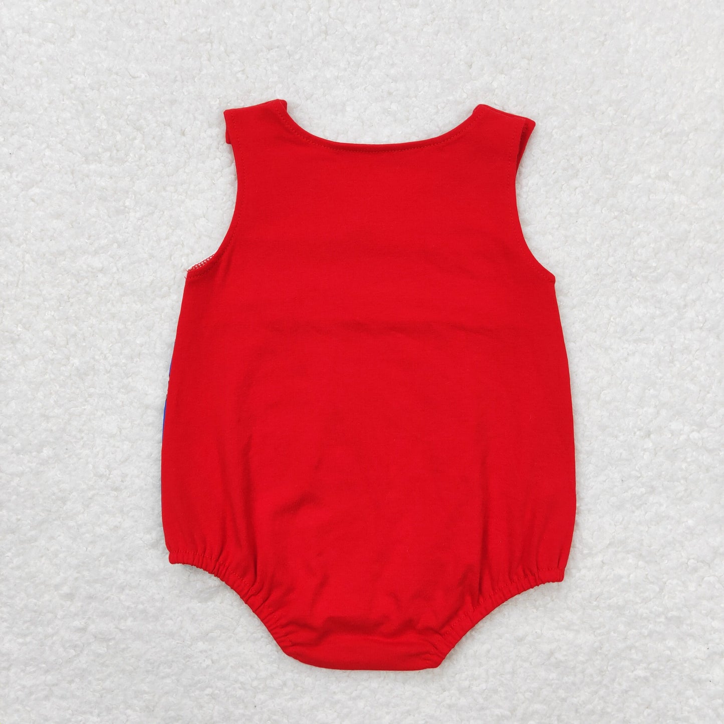 SR1194 western 4th July boy romper 202404 RTS sibling