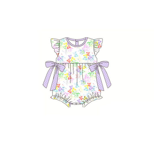 SR1203 flowers girl romper 202402 preorder