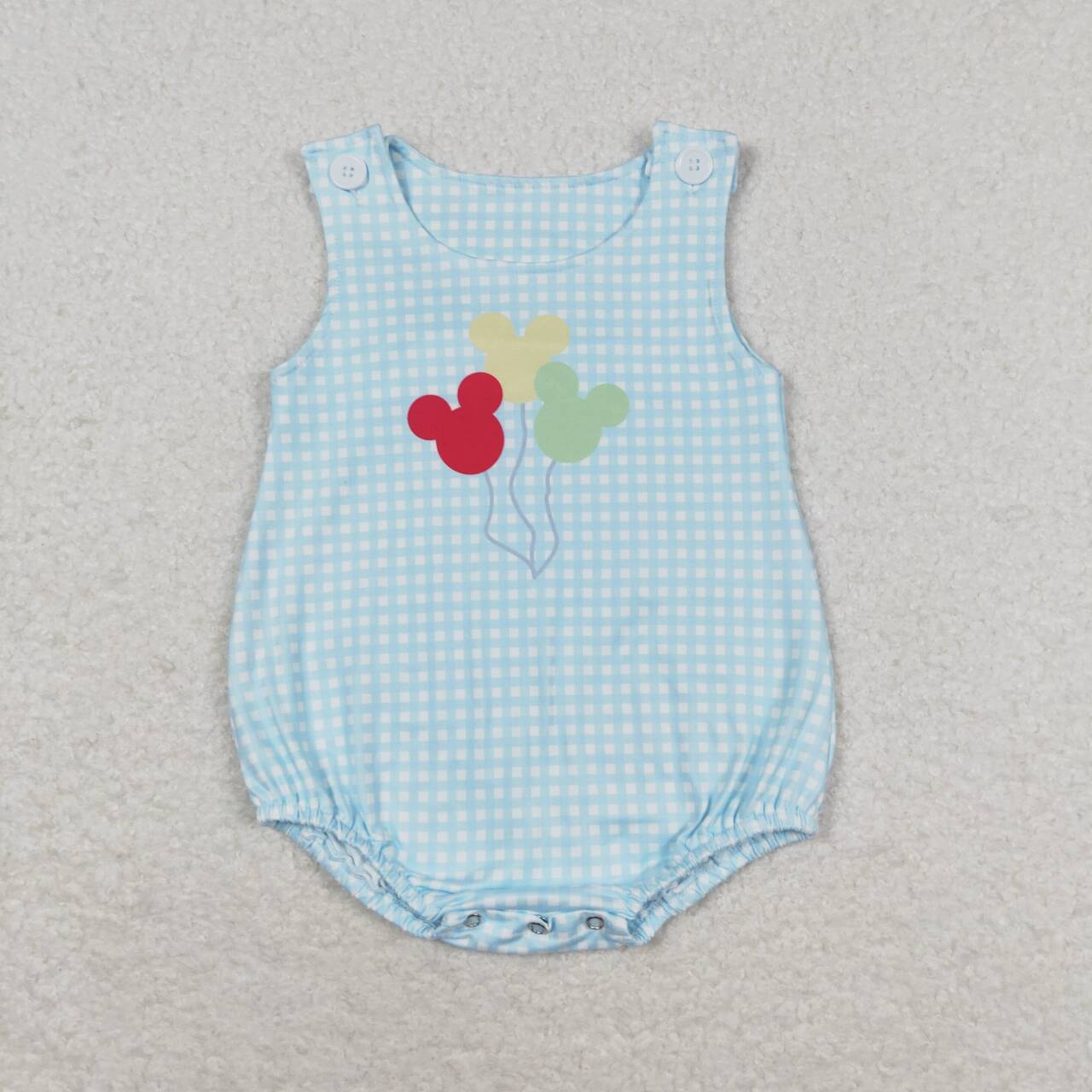 SR1204 western mouse boy romper 202406 RTS