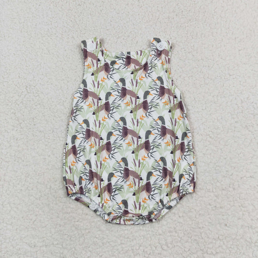 SR1251 western duck girl romper 202406 RTS