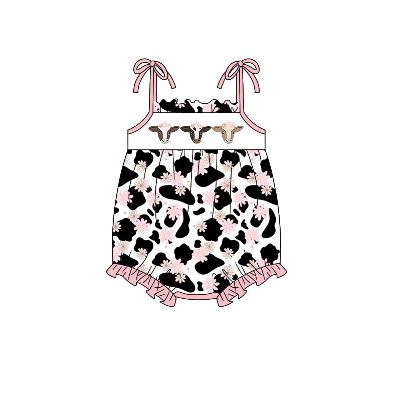 SR1296 cow girl romper 202402 preorder