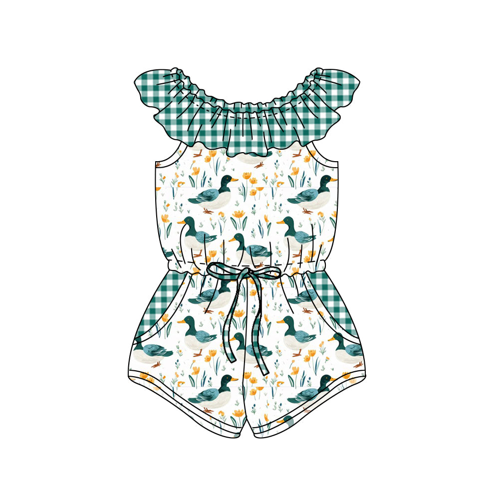 SR1301 duck girl romper 202403 preorder