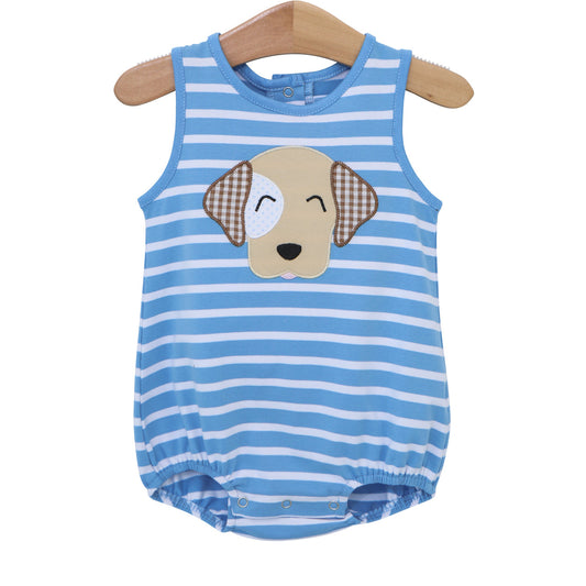 SR1316 preorder dog boy romper 202402